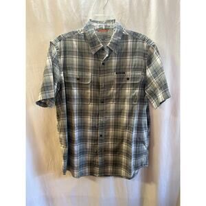 Field & Stream Men’s Plaid Outdoor Button-Up Shirt – Size M